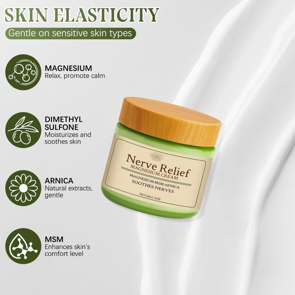 Skincare Ingredients - dengan MSM dan Krim Magnesium Alami