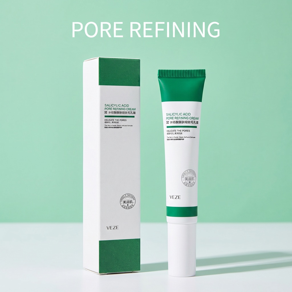 Azelaic Acid Cream - Krim Penghalus Pori-pori Asam Salisilat Menyeimbangkan