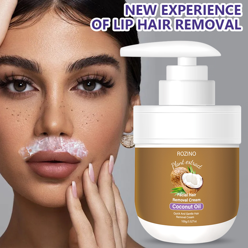 Skincare Ingredients - Krim Penghilang Bulu Bibir Rozino dengan